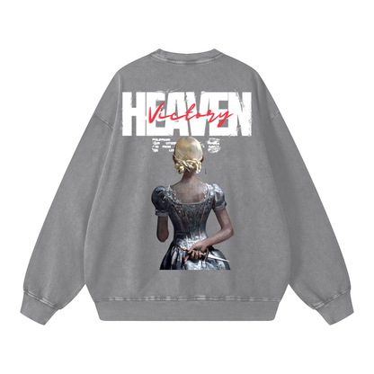 Snow Washed Oversized Sweatshirt