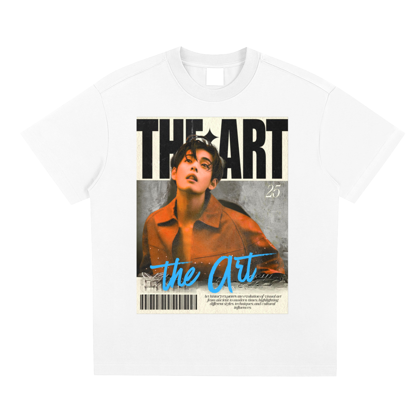 V The Art acid grunge oversized tshirt