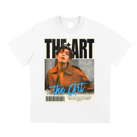 V The Art acid grunge oversized tshirt