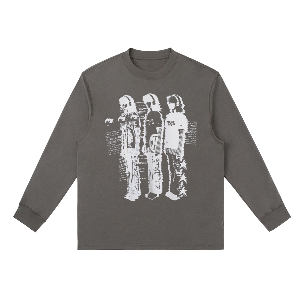 Grunge girl Essential Crewneck Long-Sleeve T-Shirt