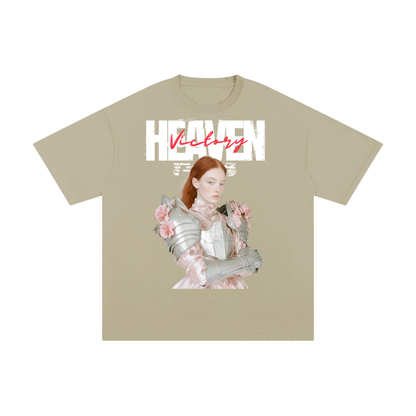 Loose Fit 100% Cotton T-Shirt – Lightweight, Drop Shoulder, Short Sleeve