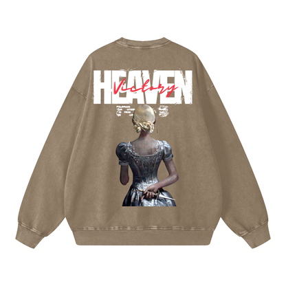 Snow Washed Oversized Sweatshirt