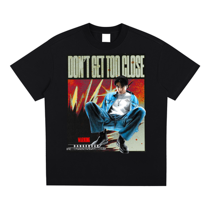 Jungkook grunge denim acid tshirt