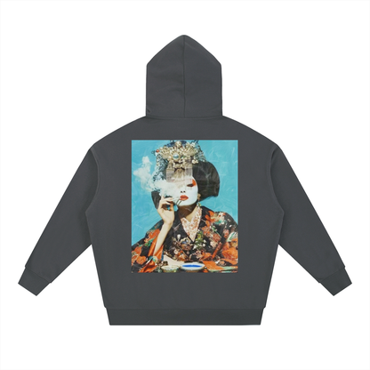Geisha art Essential Heavyweight Hoodie