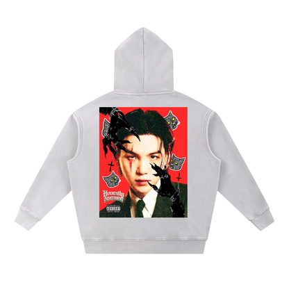 Agustd Haegum psychodelic oversized hoodie