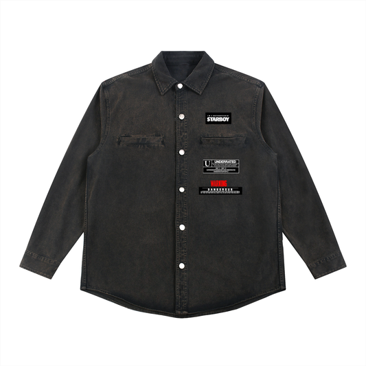 VKook Denim Vintage Washed Heavyweight Jacket