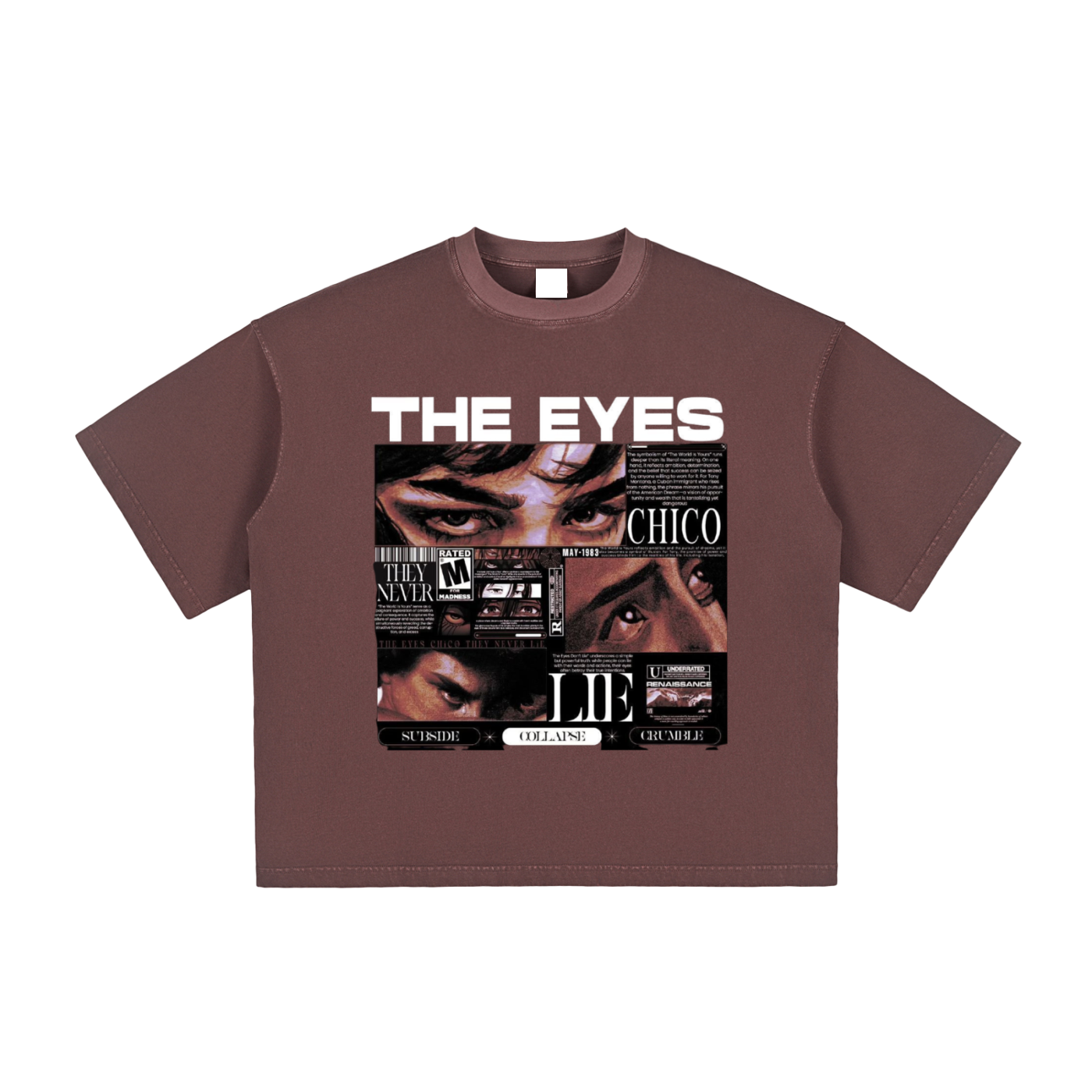 The eyes Unisex Streetwear T-Shirt