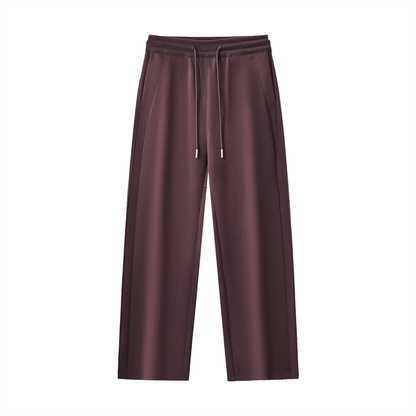 Essential Drawstring Straight-Leg Sweatpants