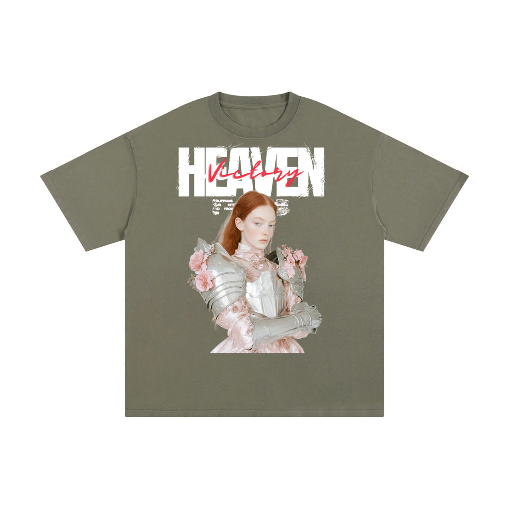 Loose Fit 100% Cotton T-Shirt – Lightweight, Drop Shoulder, Short Sleeve