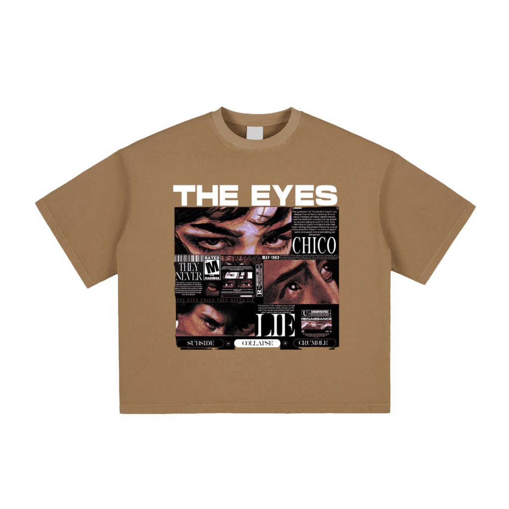 Unisex Streetwear T-Shirt – Washed Cotton Drop Shoulder Tee