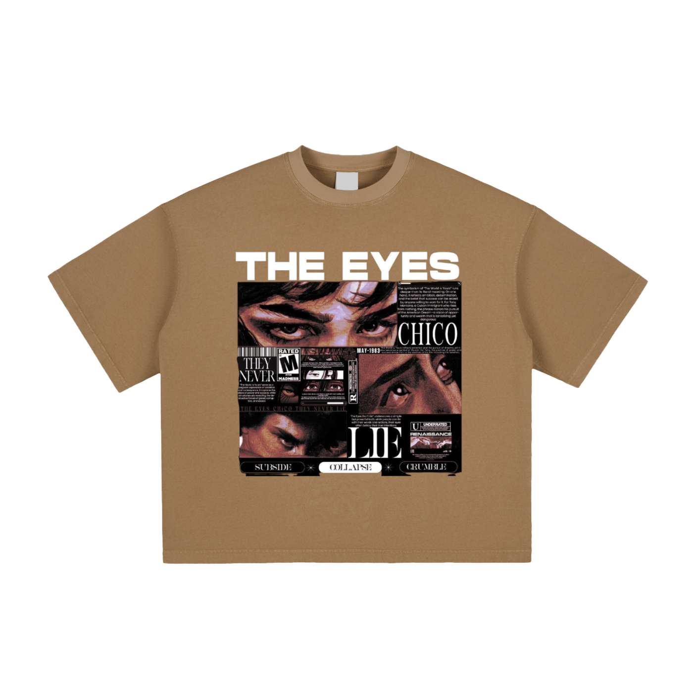 The eyes Unisex Streetwear T-Shirt