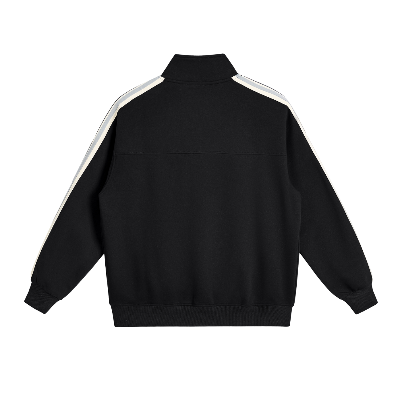 Unisex Oversized Stand Collar Sweatshirt – Cotton Blend