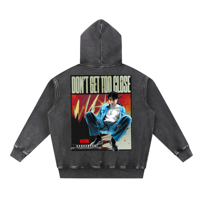 Jungkook grunge aesthetic oversized hoodie