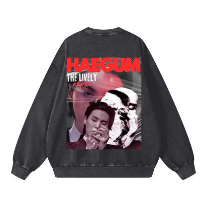 Haegum suga Bts Oversized Sweatshirt