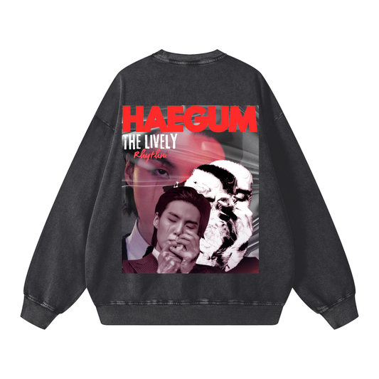 Haegum suga Bts Oversized Sweatshirt