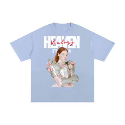 Loose Fit 100% Cotton T-Shirt – Lightweight, Drop Shoulder, Short Sleeve