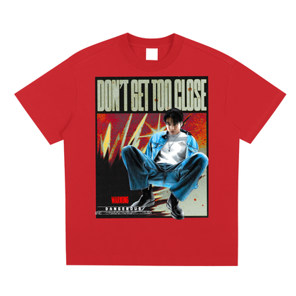 Jungkook grunge denim acid tshirt