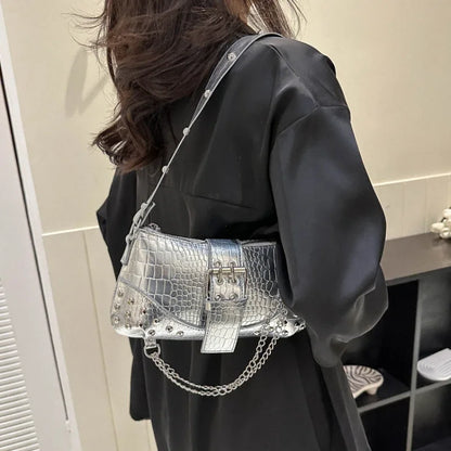 Y2K Rivet Chain for Travel bag