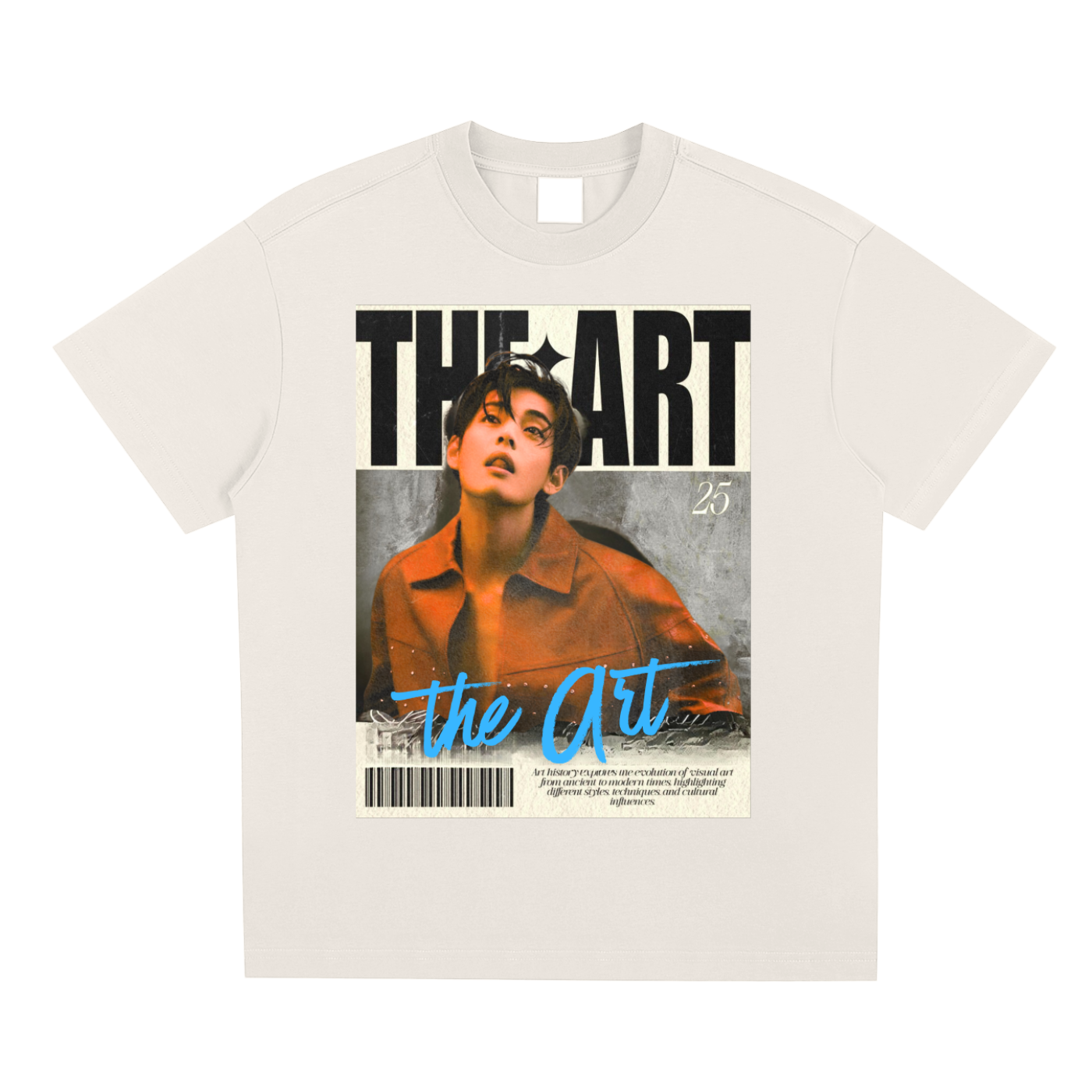 V The Art acid grunge oversized tshirt