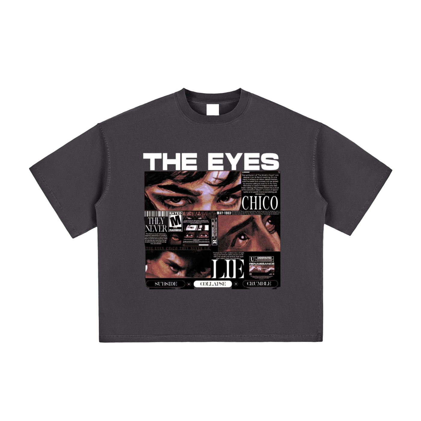 The eyes Unisex Streetwear T-Shirt