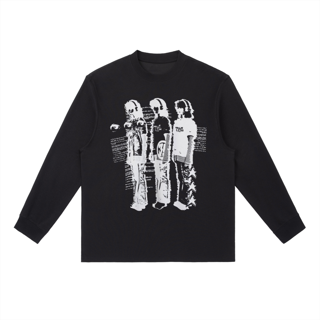 Grunge girl Essential Crewneck Long-Sleeve T-Shirt