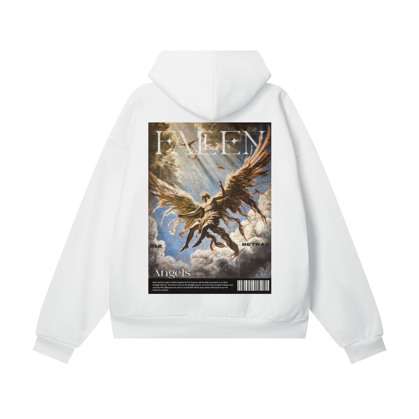 Angel hoodie Heavyweight Hidden Pocket Fleece