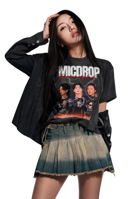 mic drop tee