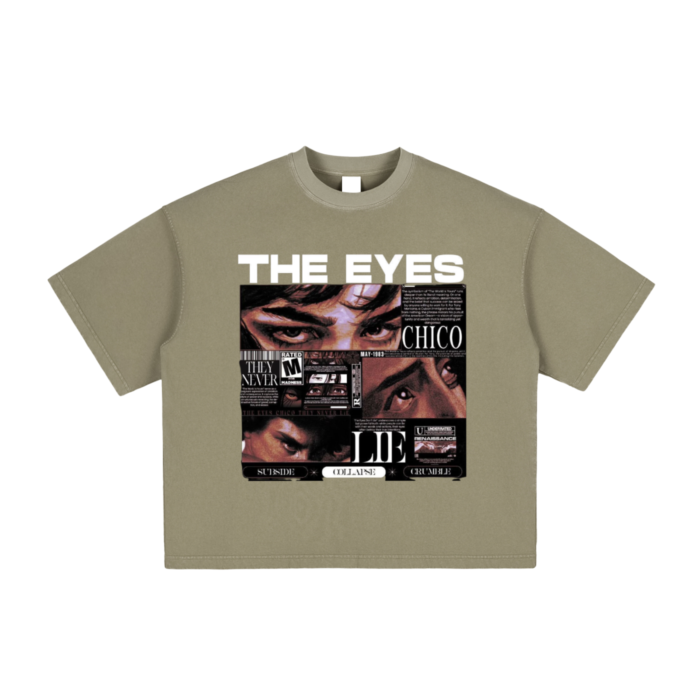 The eyes Unisex Streetwear T-Shirt
