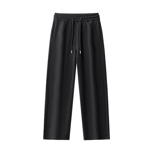 Essential Drawstring Straight-Leg Sweatpants