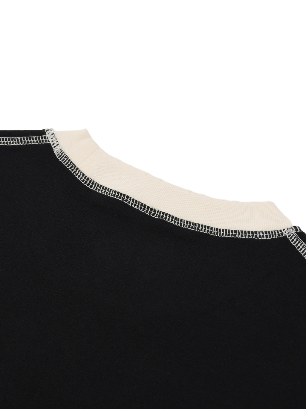 Contrast-Stitched Cotton T-Shirt